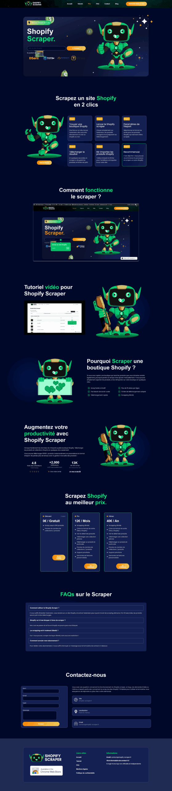 shopify-scraper.fr